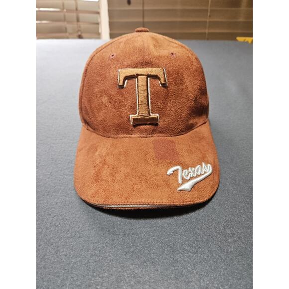 City Hunter Other - Texas Longhorns City Hunter Adjustable Baseball Cap/Hat Orange Embroidered Suede